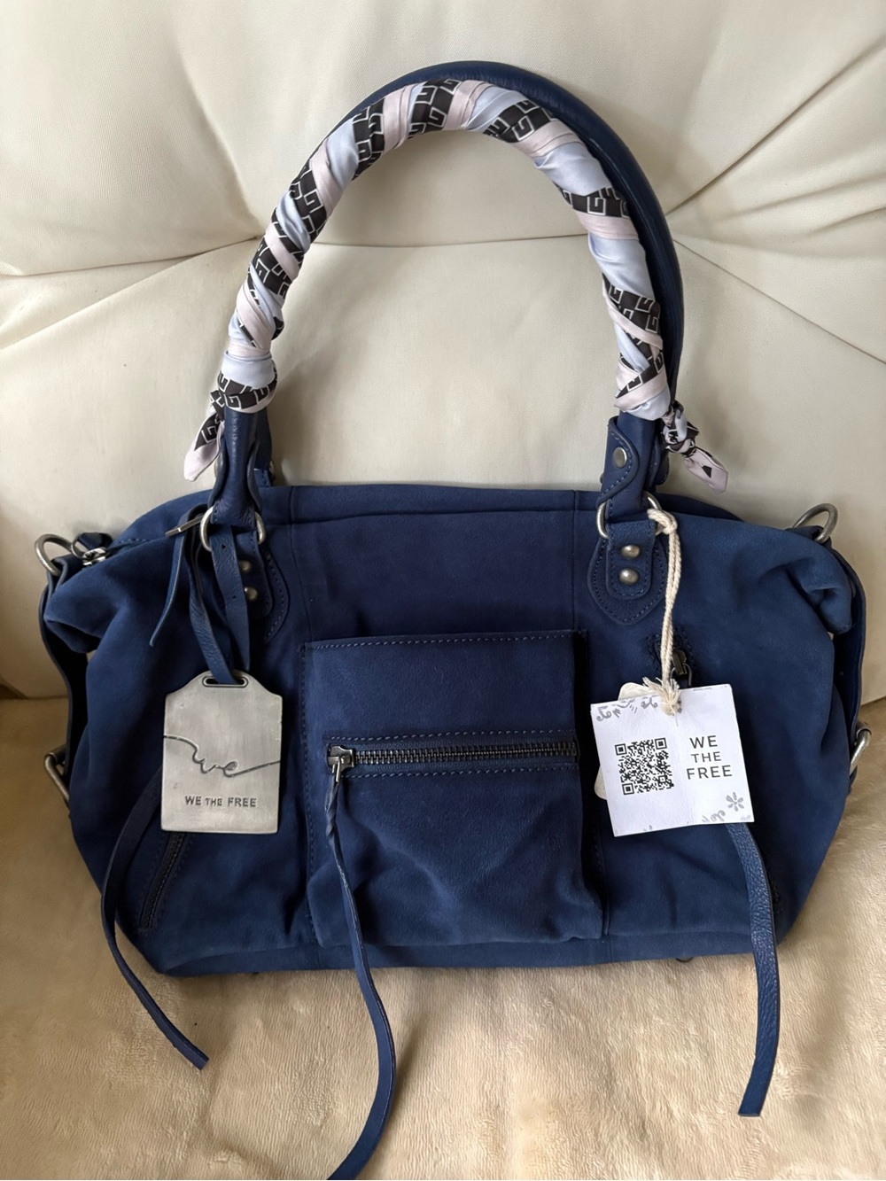 We The Free Baby Emerson🔥Navy Suede•NWT🔥